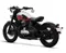 Jawa 42 Bobber Jasper Red Rear 3-Quarter View