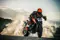 KTM Duke 790 Doing Burnout