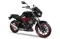 Mahindra Mojo 300 Garnet Black Front 3-Quarter View Mahindra Mojo 300 Garnet Black Front 3-Quarter View