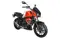 Mahindra Mojo 300 Red Agate Front 3-Quarter View Mahindra Mojo 300 Red Agate Front 3-Quarter View