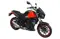 Mahindra Mojo 300 Ruby Red Front 3-Quarter View Mahindra Mojo 300 Ruby Red Front 3-Quarter View