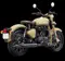 RE Classic 350 Signals Stormrider Sand Rear 3-Quarter View