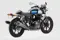 Royal Enfield Continental GT 650 Slipstream Blue Rear 3-Quarter View