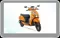 TVS Jupiter 125 Dawn Orange