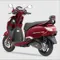 TVS Jupiter 125 SmartXonnect Rear 3-Quarter View