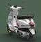 Vespa Racing Sixties 125 Rear 3-Quarter View