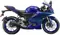 Yamaha R15 V4 Racing Blue Edition Side View