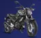 Yamaha FZS V3 Dark Knight Edition Front 3-Quarter View