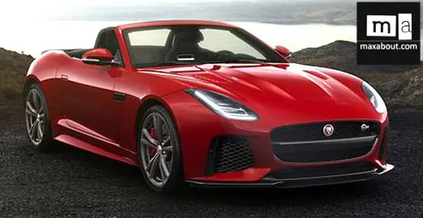 Jaguar F-Type Convertible SVR