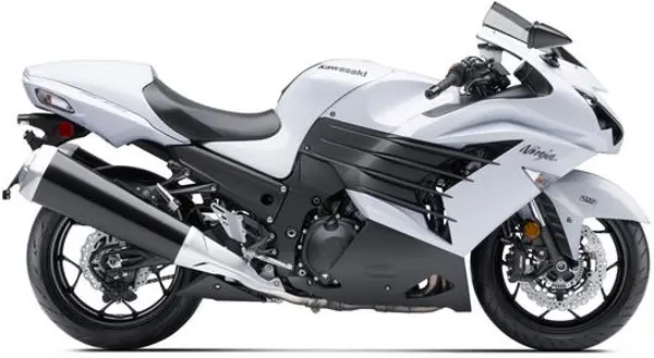 Kawasaki Ninja ZX-14R Pearl White ₹800,000 - ₹2,250,000