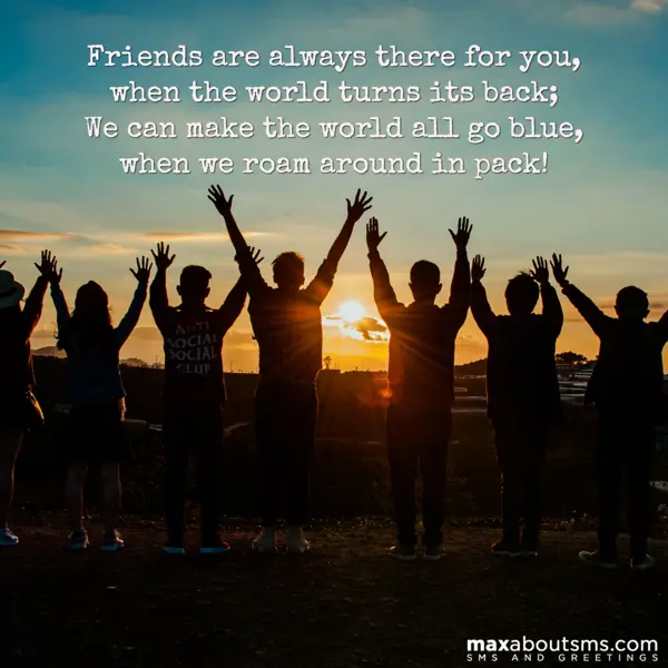 Friendship Greetings Wishes: Friends are always t