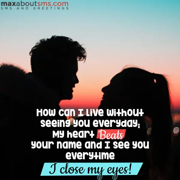 Love Greetings Wishes: How can I live witho