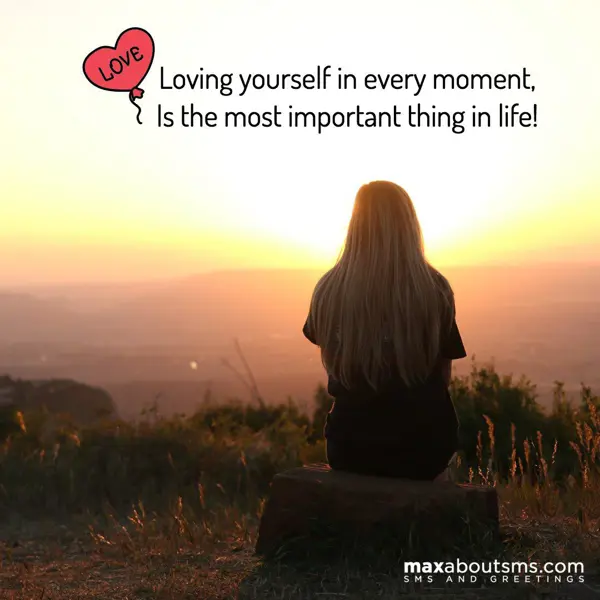 Afternoon Greetings Wishes: Loving yourself in e