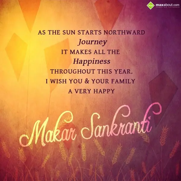 Makar Sankranti Greetings Wishes: As the sun starts no