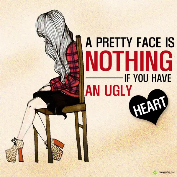 Quotes Greetings Wishes: A pretty face is not