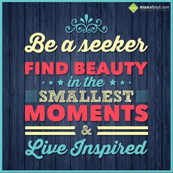 Inspirational Quotes Greetings Wishes: Be a seeker, find be