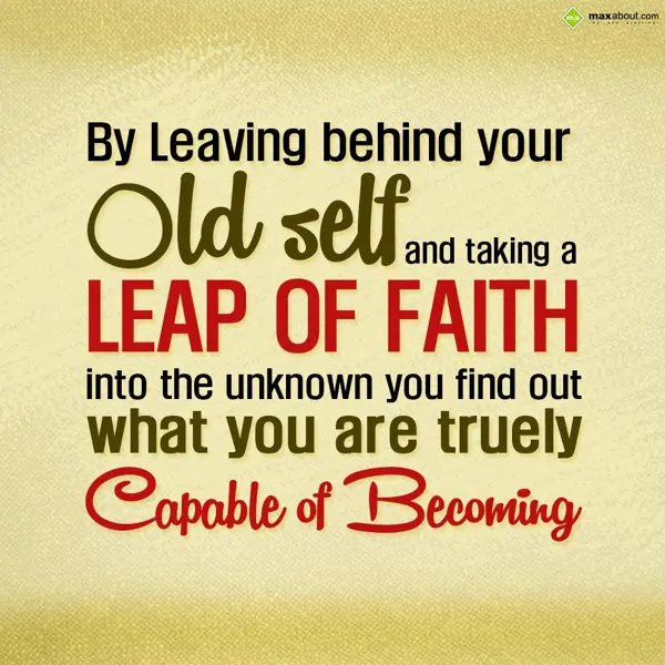 Quotes Greetings Wishes: By leaving behind yo