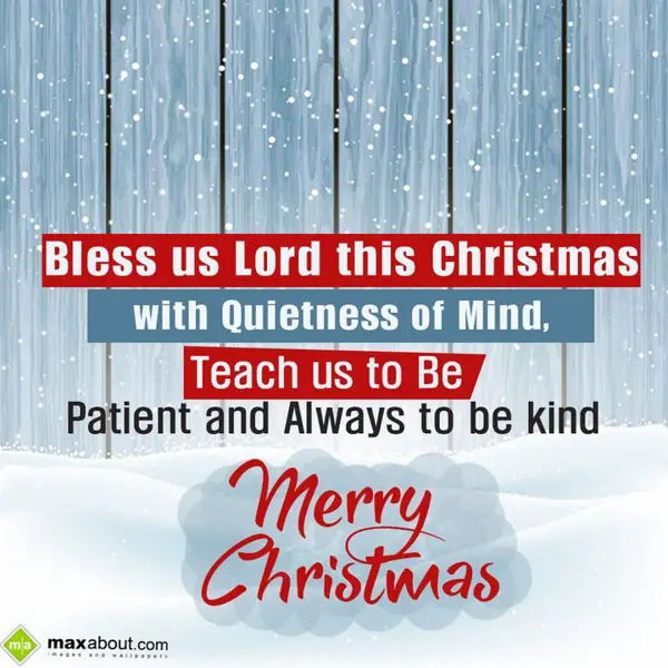 Christmas Wishes Greetings Wishes: Bless us lord this C