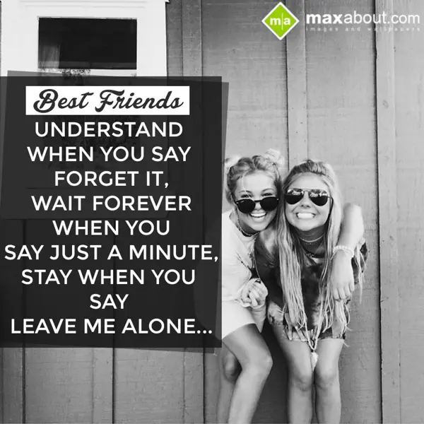 Best Friends Greetings Wishes: Best friends underst