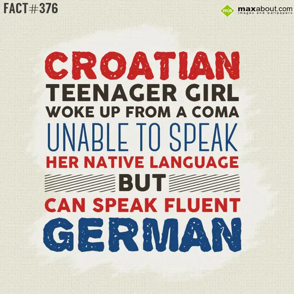 People Facts Greetings Wishes: Croatian teenager gi