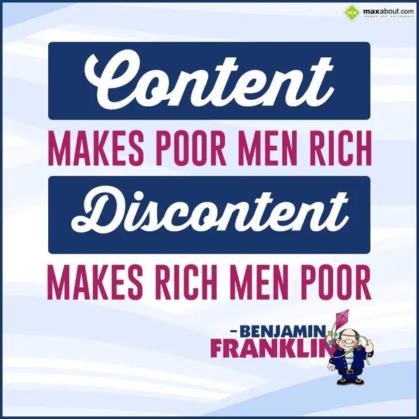 Quotes Greetings Wishes: Content makes poor m