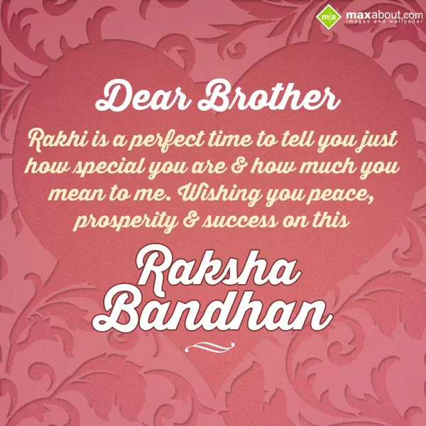 Rakhi Greetings Wishes: Dear Brother,
Rakhi