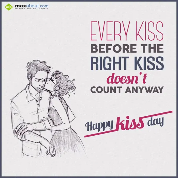 Kiss Day Greetings Wishes: Every Kiss before th