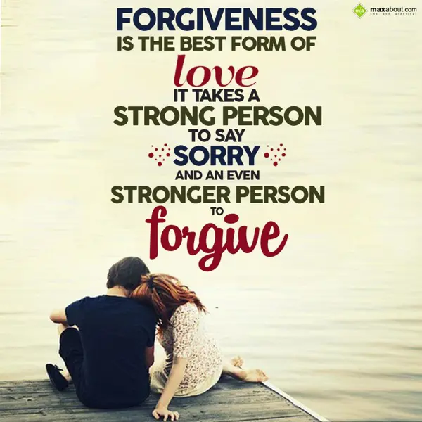 Love Greetings Wishes: Forgiveness is the b