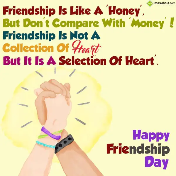 Friendship Day Greetings Wishes: Friendship Is Like A