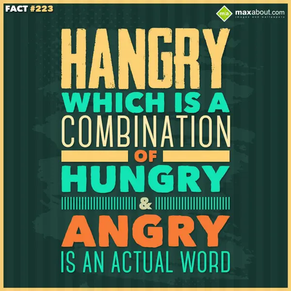 Miscellaneous Facts Greetings Wishes: Hangry which is a co