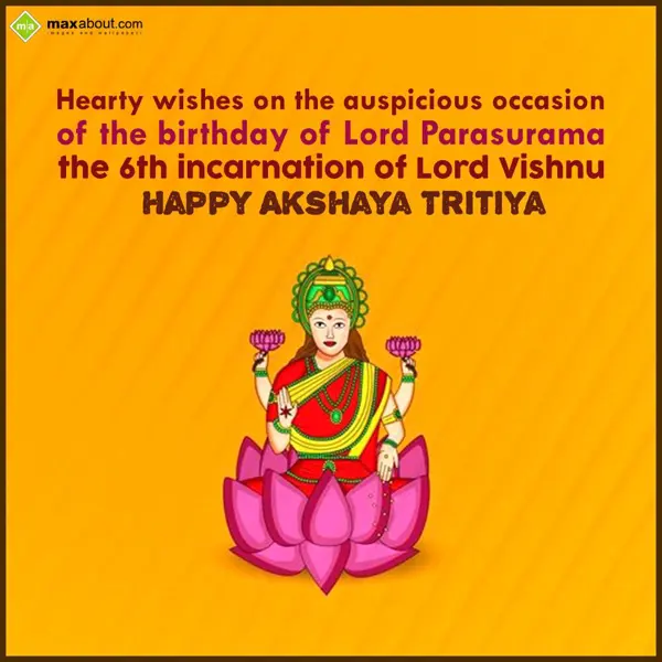 Akshaya Tritiya Greetings Wishes: Hearty Wishes on the