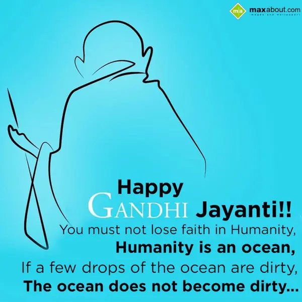 Gandhi Jayanti Greetings Wishes: Happy Gandhi Jayanti