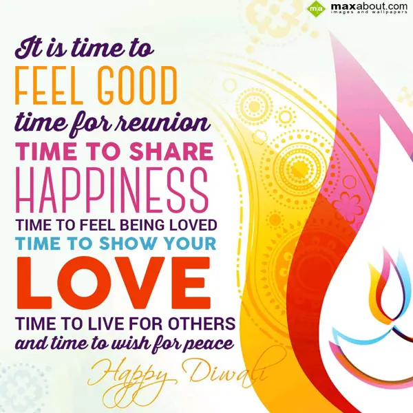 Cute Love Diwali Greetings Wishes: It is time to feel g