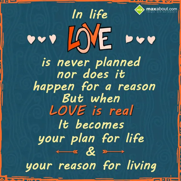 Love Quotes Greetings Wishes: In life Love is neve