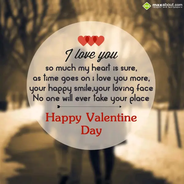 Valentine Greetings Wishes: I love so much my he