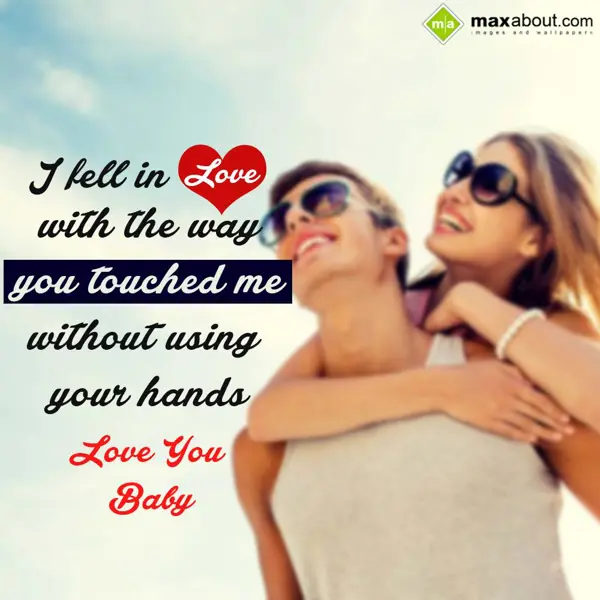 Cute Love Greetings Wishes: I fell in love with 