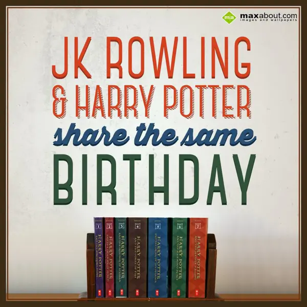 Facts Greetings Wishes: JK Rowling and Harry