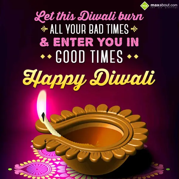 Diwali Wishes Greetings Wishes: Let this Diwali burn