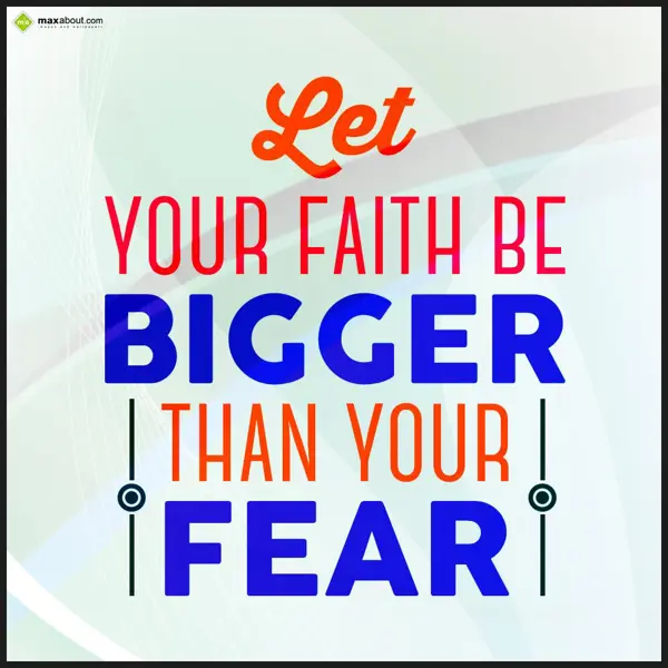 Quotes Greetings Wishes: Let your faith be bi