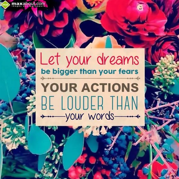 Encouragement Greetings Wishes: Let your dreams be b