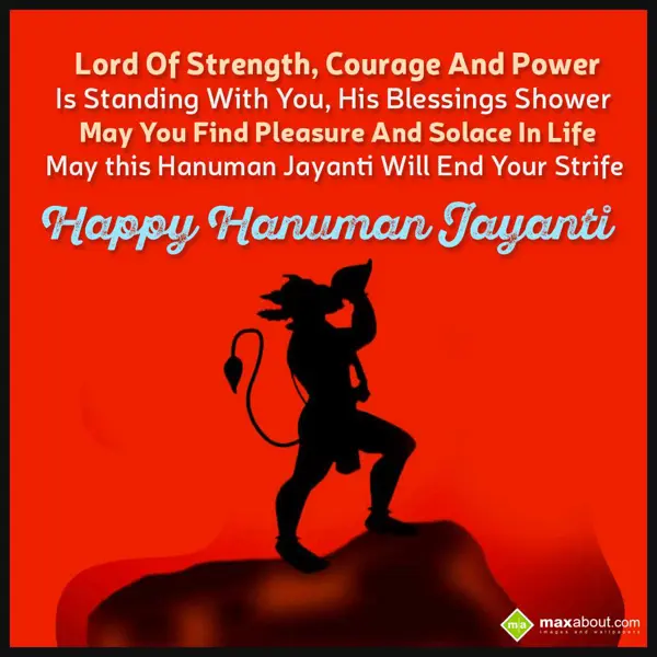 Hanuman Jayanti Greetings Wishes: Lord Of Strength, Co