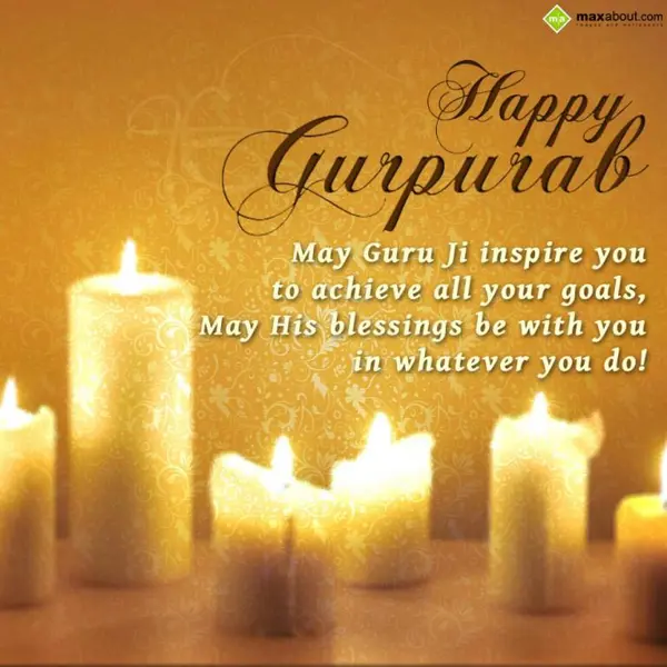 Gurpurab Wishes Greetings Wishes: May Guru Ji inspire 