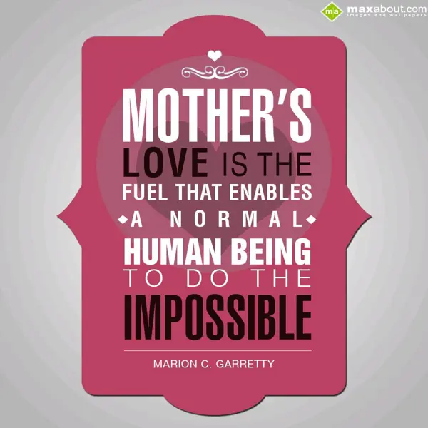 Mother Day Greetings Wishes: Mother's love is the