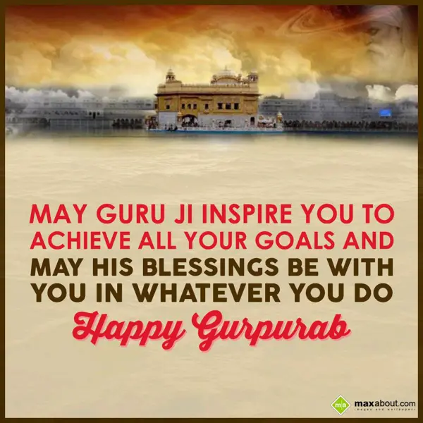 Gurpurab Greetings Wishes: May Guru Ji Inspire 