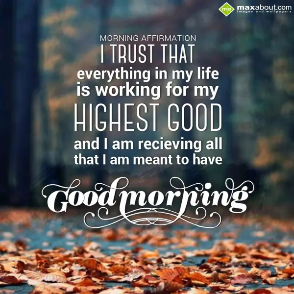 Good Morning Greetings Greetings Wishes: Morning affirmation,