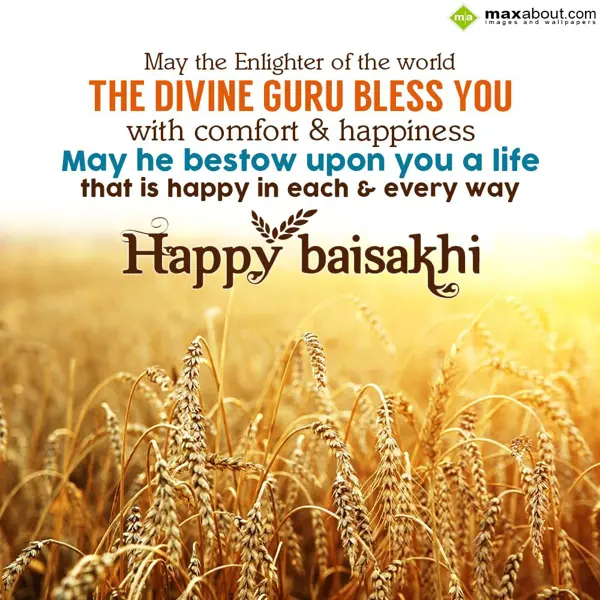 Baisakhi Greetings Wishes: May the enlighter of