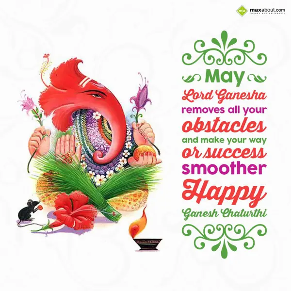 Ganesh Chaturthi Greetings Wishes: May Lord Ganesha rem