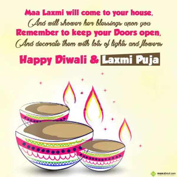 Diwali Greetings Greetings Wishes: Maa Laxmi will come 