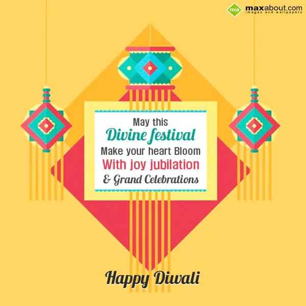 Diwali Wishes Greetings Wishes: May this Divine fest