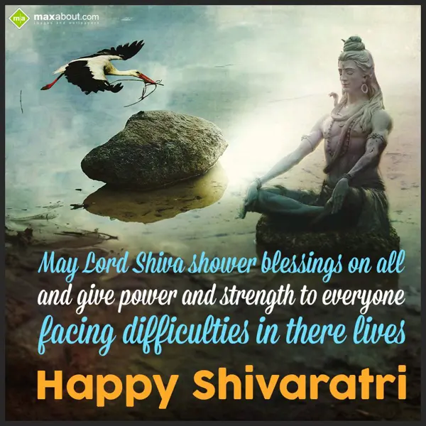 Mahashivratri Greetings Wishes: May Lord Shiva showe